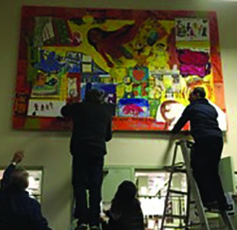 Carroll Gardens library gets a homegrown mural, by Halley Bondy - The Red Hook Star-Revue