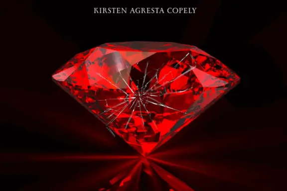 Kuruvinda Album Cover featuring a picture of a red diamond