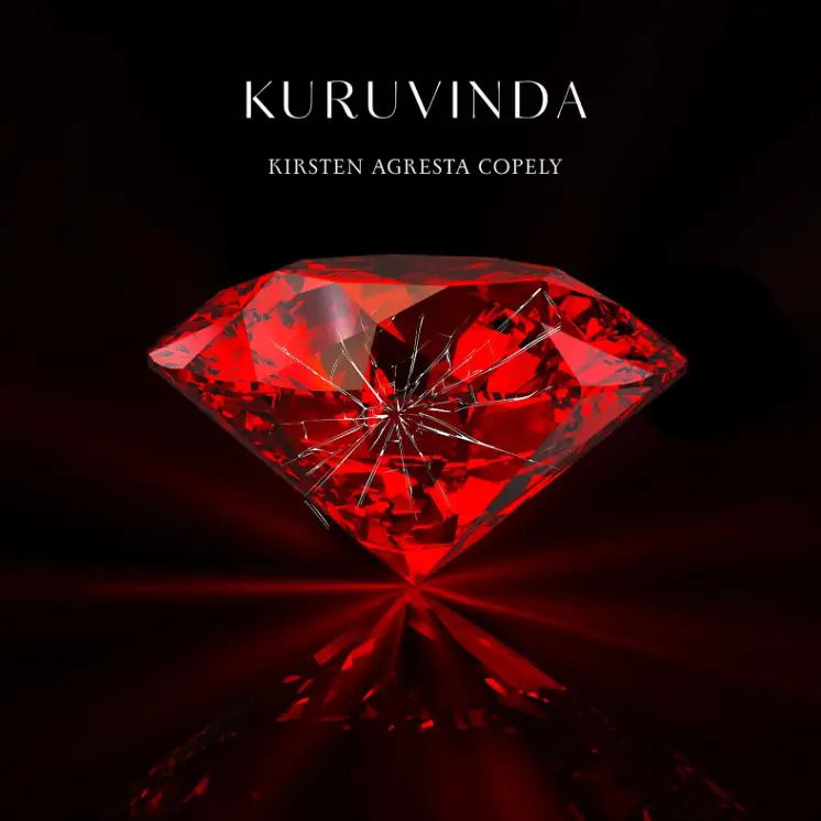 Kuruvinda Album Cover featuring a picture of a red diamond